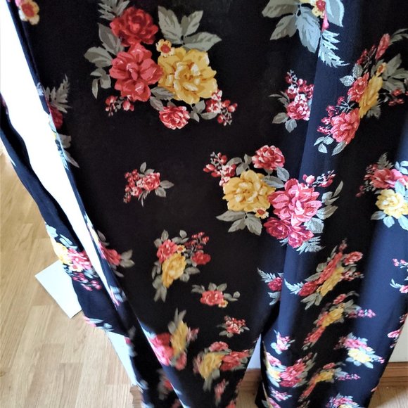 Ultra Flirt Women's One Piece Jumpsuit Pant Suit Size S Wide Flowy Legs - Picture 10 of 11